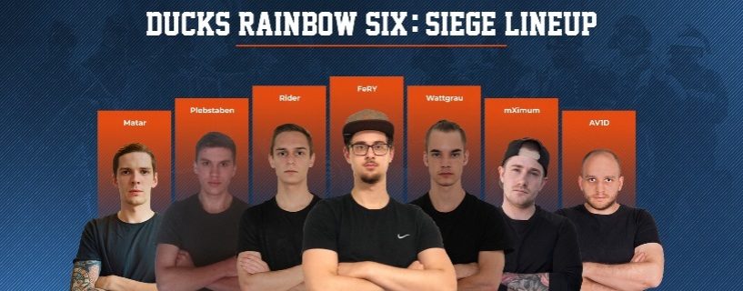Neues Rainbow Six Team für die Ducks
